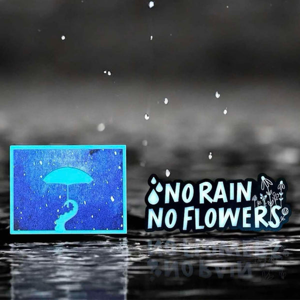 No Rain, No Flowers + Let it Rain Set