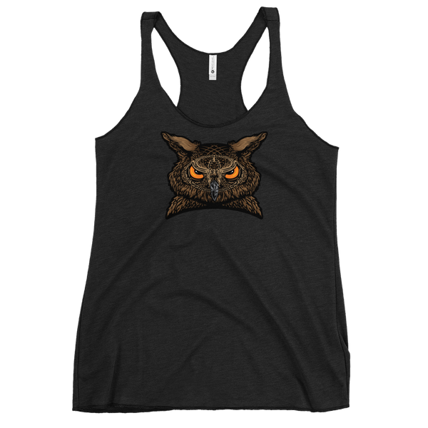 Owl Women's Racerback Tank